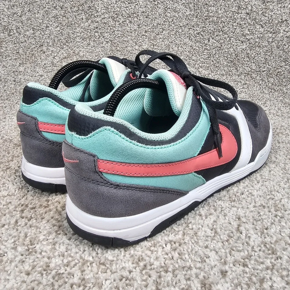 Nike Mogan 2 Men's Size 11 Black Gray Pink Mint Skate Shoes Sneakers 487659-063